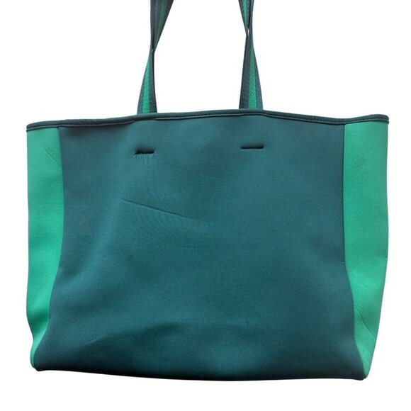 Summersalt Beach Bag Green Large Tote Scuba Neoprene Beach Pool - Picture 5 of 8